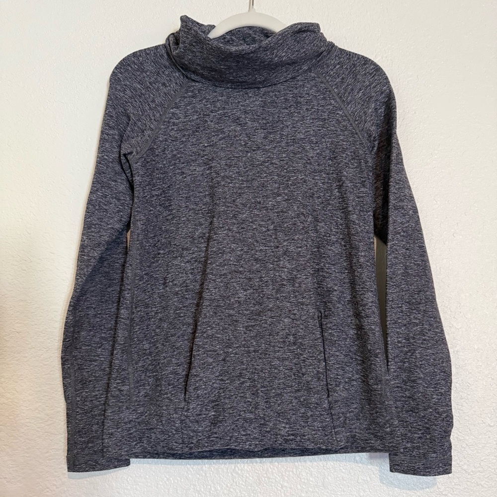 Lululemon Athletica Women's Make A Move Long Sleeve in Heathered Black - Picture 4 of 12